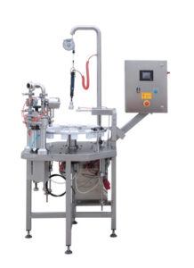 Hygienic hand gel filling machine